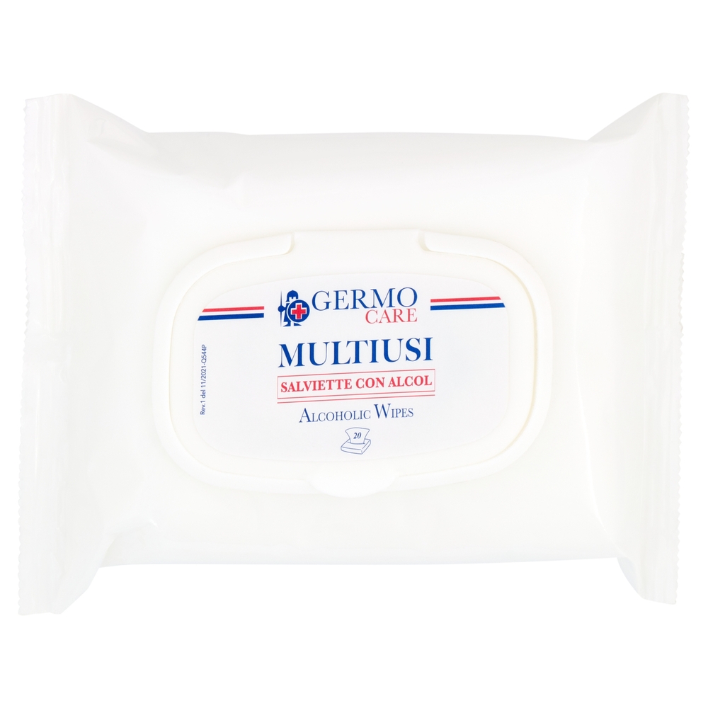 Germo Care Multiusi Salviette con Alcol  20 pz